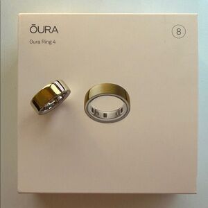 Oura Ring 4  Gold Finish